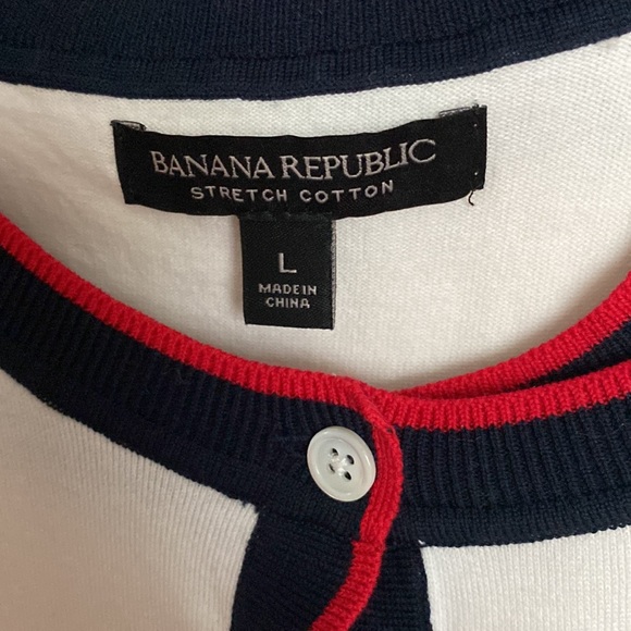 Ivory 2-piece Twinset from Banana Republic | Cotton Size L - Picture 7 of 10